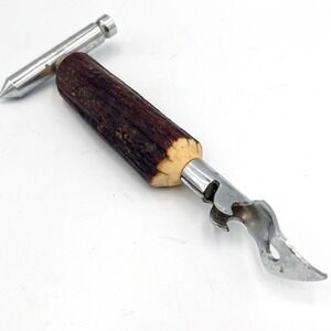 Vintage Stag Horn can opener Made in England‎